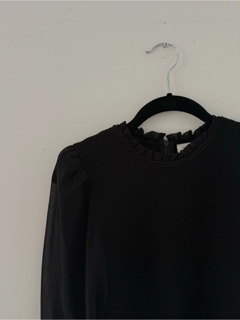 Aritzia Wilfred Black Blouse
